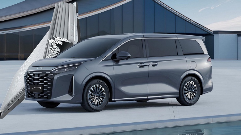 Аналог Toyota Alphard с электромагнитной подвеской и расходом 6,5 л/100 км. Появились подробности о BYD Xia